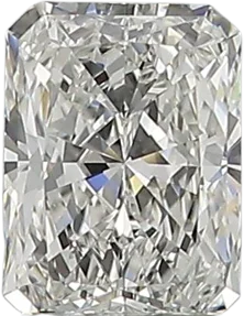 0.5 Carat G VVS1 Radiant Natural Diamond