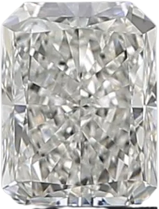 0.5 Carat H VVS1 Radiant Natural Diamond