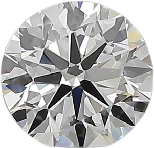 0.5 Carat D VVS2 Round Natural Diamond