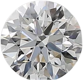 0.5 Carat E SI1 Round Natural Diamond