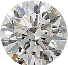 0.5 Carat I VVS1 Round Natural Diamond