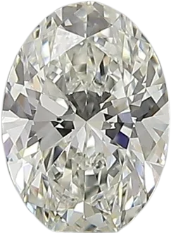 0.51 Carat G VVS1 Oval Natural Diamond