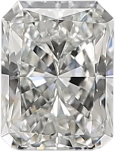 0.51 Carat G VVS1 Radiant Natural Diamond