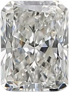 0.51 Carat H VVS2 Radiant Natural Diamond