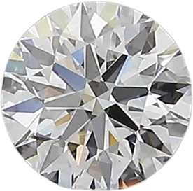 0.53 Carat D VS1 Round Natural Diamond