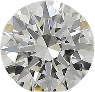 0.53 Carat H VVS1 Round Natural Diamond