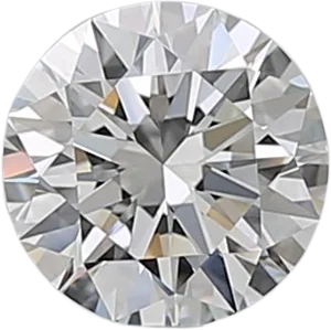 0.54 Carat G IF Round Natural Diamond