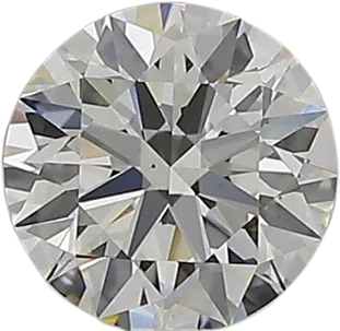 0.54 Carat H VS2 Round Natural Diamond