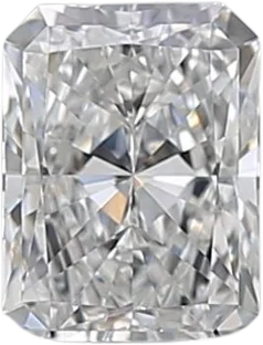 0.55 Carat D VVS1 Radiant Natural Diamond