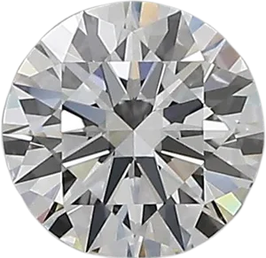 0.55 Carat D VS1 Round Natural Diamond