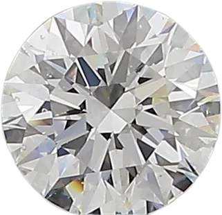 0.56 Carat D SI2 Round Natural Diamond