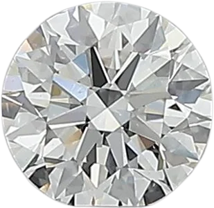 0.57 Carat F VS2 Round Natural Diamond