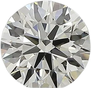 0.58 Carat I IF Round Natural Diamond