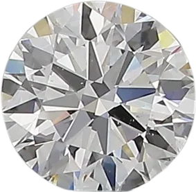 0.6 Carat D SI1 Round Natural Diamond