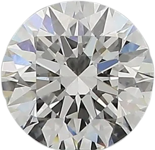 0.6 Carat F VS2 Round Natural Diamond