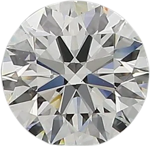 0.6 Carat H VS2 Round Natural Diamond