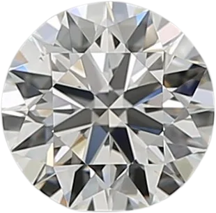 0.6 Carat J VVS2 Round Natural Diamond