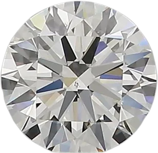 0.61 Carat J VS2 Round Natural Diamond