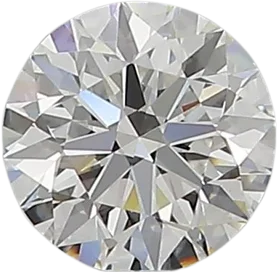 0.62 Carat E VVS2 Round Natural Diamond