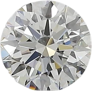 0.62 Carat H VVS2 Round Natural Diamond