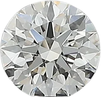 0.63 Carat I VVS2 Round Natural Diamond