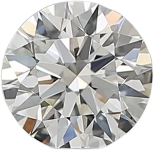 0.63 Carat J VVS2 Round Natural Diamond