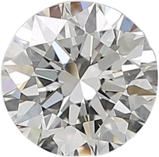 0.64 Carat I VS2 Round Natural Diamond