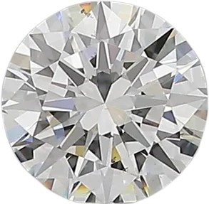 0.68 Carat D SI1 Round Natural Diamond