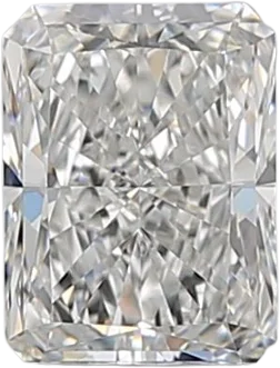 0.7 Carat F VVS1 Radiant Natural Diamond