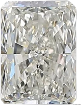 0.7 Carat J VVS1 Radiant Natural Diamond