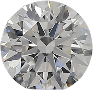 0.7 Carat D VVS2 Round Natural Diamond