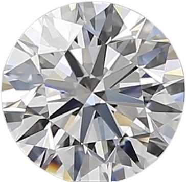 0.7 Carat D VVS2 Round Natural Diamond