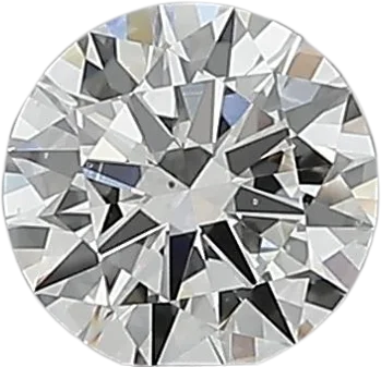 0.7 Carat F SI1 Round Natural Diamond