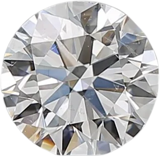 0.7 Carat F SI2 Round Natural Diamond