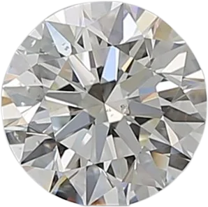 0.7 Carat J SI1 Round Natural Diamond