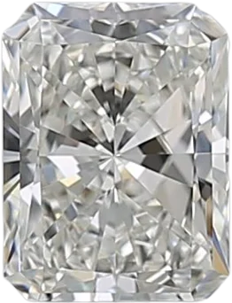 0.71 Carat H VVS2 Radiant Natural Diamond