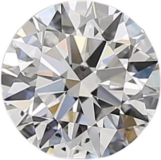 0.73 Carat E SI1 Round Natural Diamond