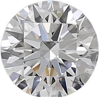 0.74 Carat F VVS2 Round Natural Diamond