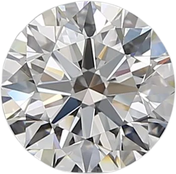 0.8 Carat E IF Round Natural Diamond