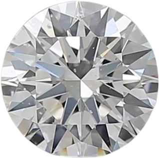 0.8 Carat F SI1 Round Natural Diamond