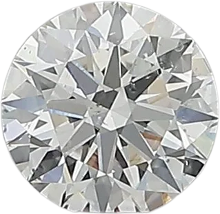 0.8 Carat H SI2 Round Natural Diamond