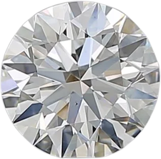 0.8 Carat H VS2 Round Natural Diamond