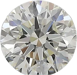 0.81 Carat I VVS1 Round Natural Diamond