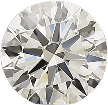 0.81 Carat I VVS1 Round Natural Diamond