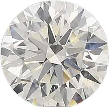 0.88 Carat H SI1 Round Natural Diamond