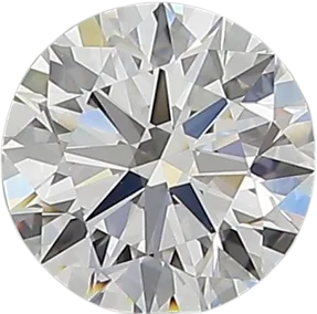 0.9 Carat D VS1 Round Natural Diamond