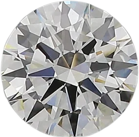 0.9 Carat D VVS2 Round Natural Diamond