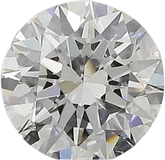 0.9 Carat E SI1 Round Natural Diamond