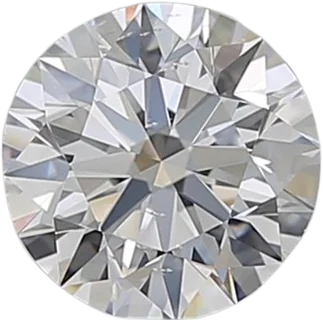 0.9 Carat F SI1 Round Natural Diamond