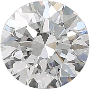 0.9 Carat F VVS2 Round Natural Diamond